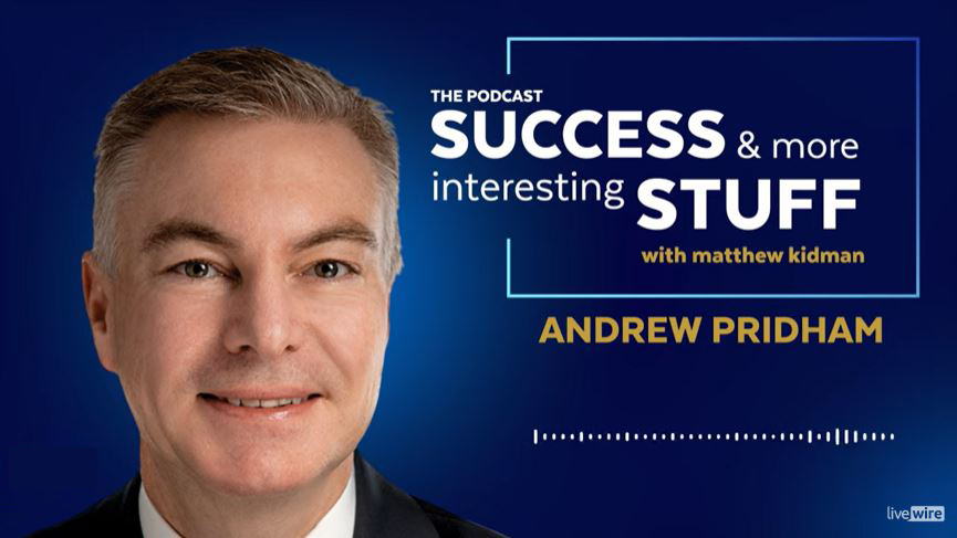 Andrew Pridham on the podcast with Matthew Kidman